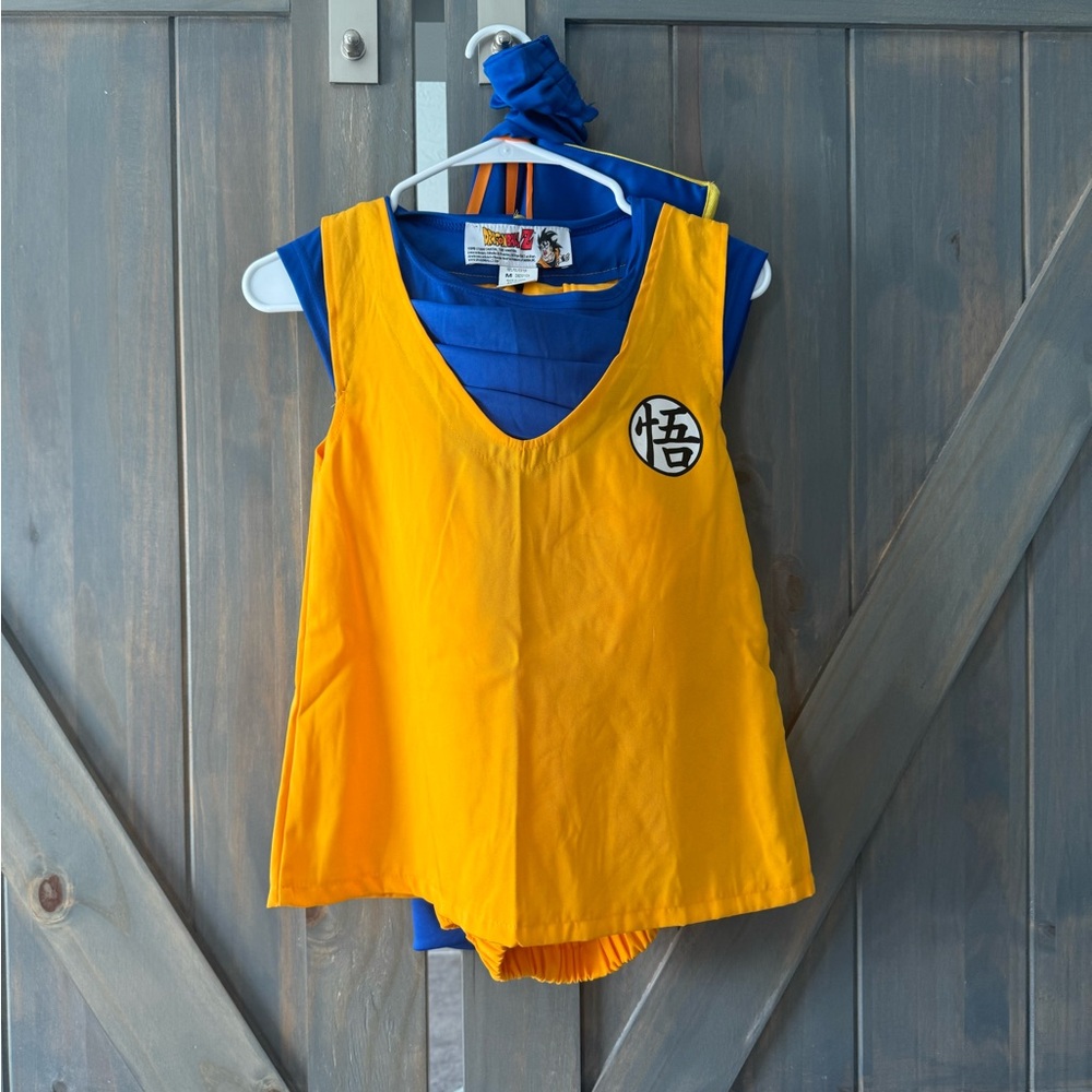 Yellow and Blue Costume Set